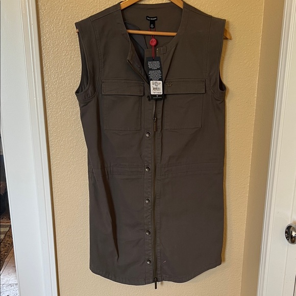 True Religion Brown Midi Dress - Picture 1 of 4